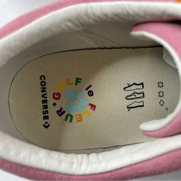Converse One Star x Tyler The Creator Golf Le Fleur Pink Orange Skater Sneakers - Picture 7 of 12